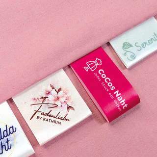 Farbig bedruckte Labels - Designer