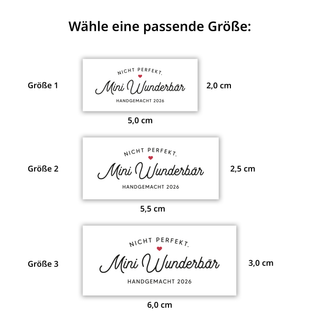 Elegantes Label zum Aufnähen