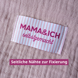 Niedliche Labels zum Aufnähen