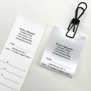 2 | Nach-/Sonderbestellung: Universallabels basic