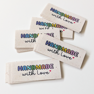 Handmade with Love | 5 Stück