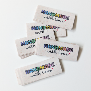 Handmade with Love | 5 Stück