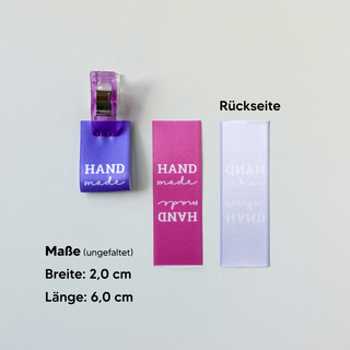 18 Labels "Regenbogen", Pastelltöne