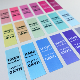 18 Labels "Regenbogen", Pastelltöne